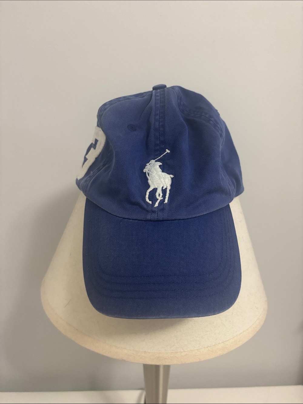 Polo by Ralph Lauren Kids Royal Blue Baseball Cap with White Logo